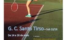 Ginásio organiza Torneio de Ténis Sub 12/16