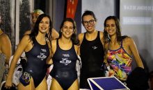 Estafeta 4x50m Livres Feminina sagra-se Campeã Nacional